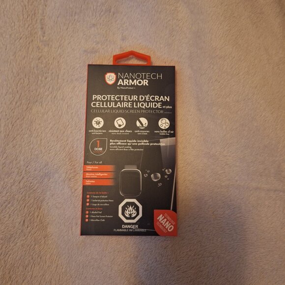 NanoProtect - 2pk Nanotech Armor Liquid Screen Protector - Picture 1 of 3